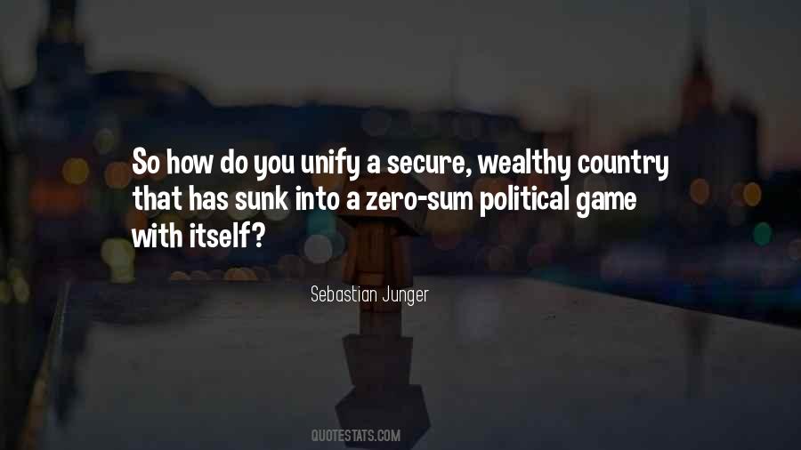 Quotes About Zero Sum Game #1583931