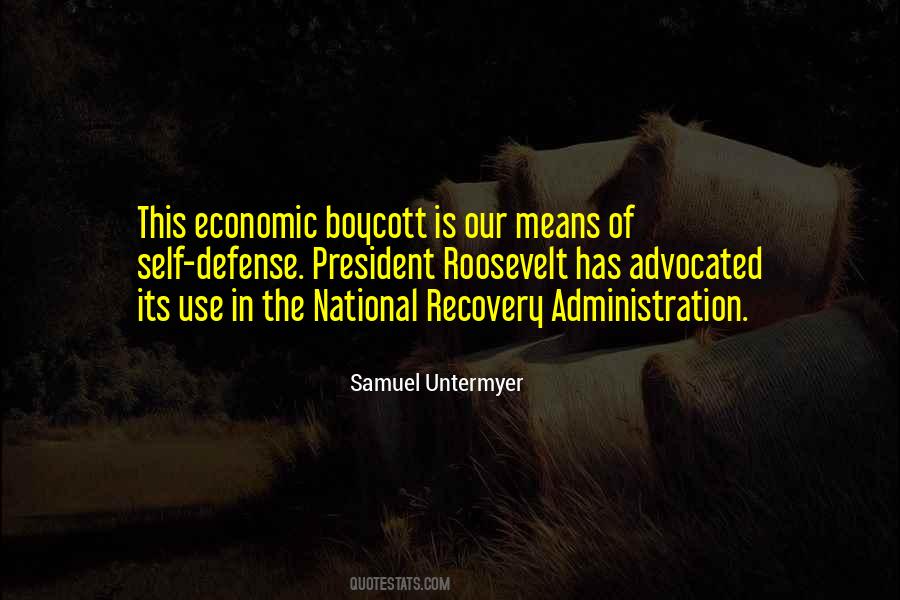 Quotes About The National Recovery Administration #1367667