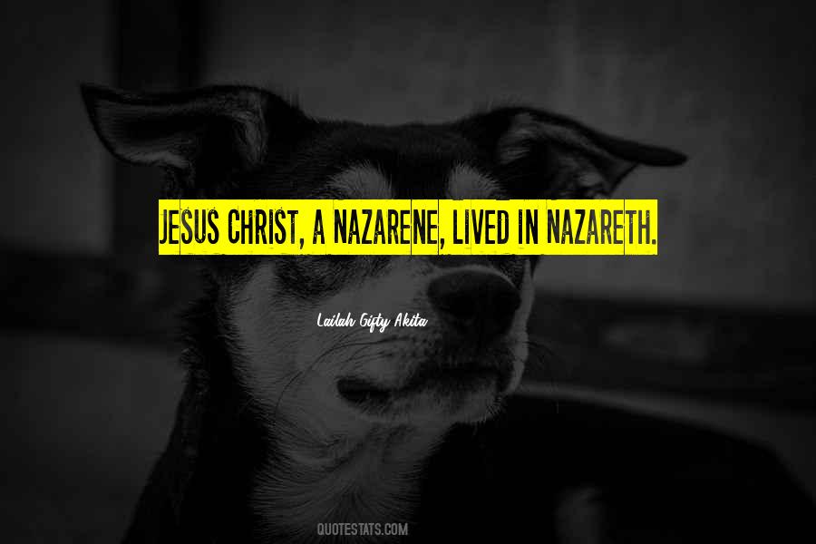 Quotes About Nazareth #1050862