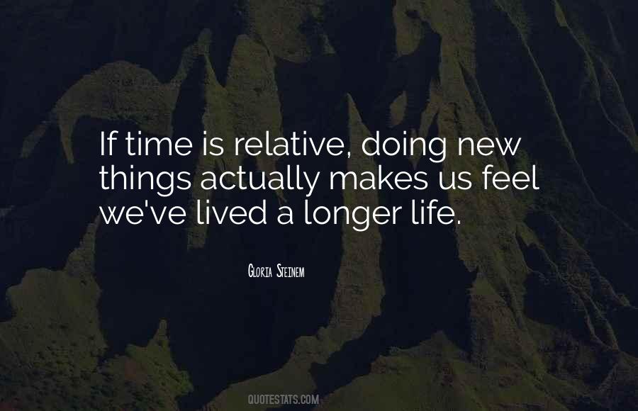 Quotes About Relative Time #234612