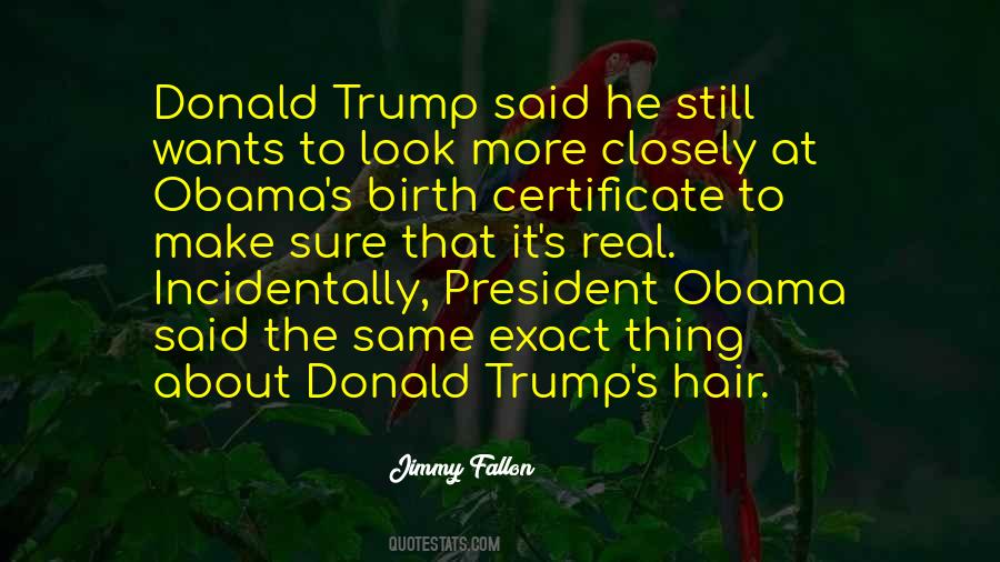 President Trump Quotes #400819