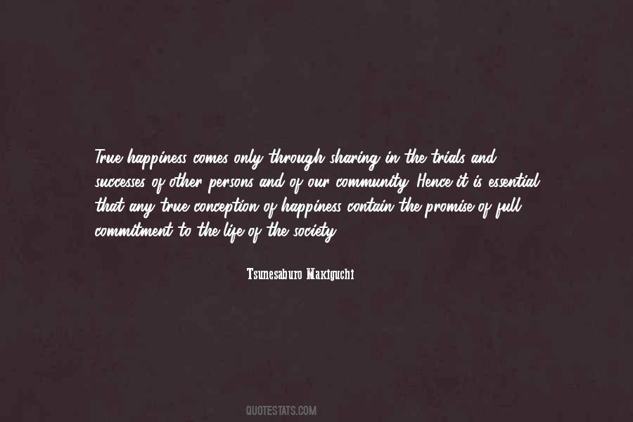 Quotes About True Happiness #1290620