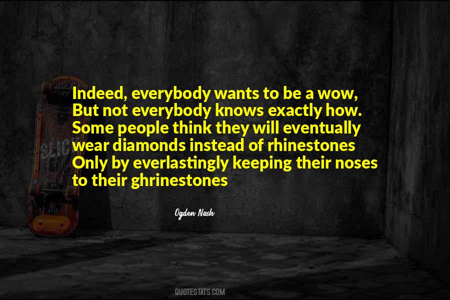 Quotes About Rhinestones #1058483