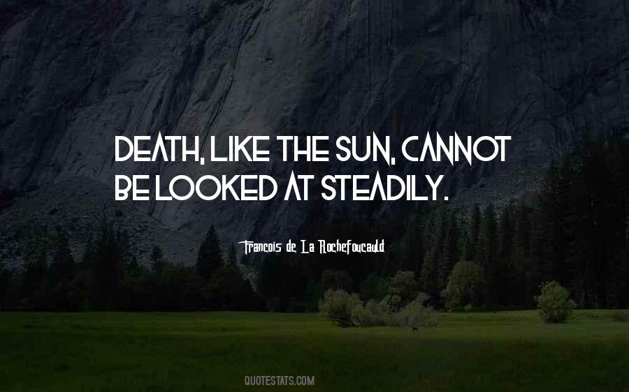 Death By Sun Quotes #354495