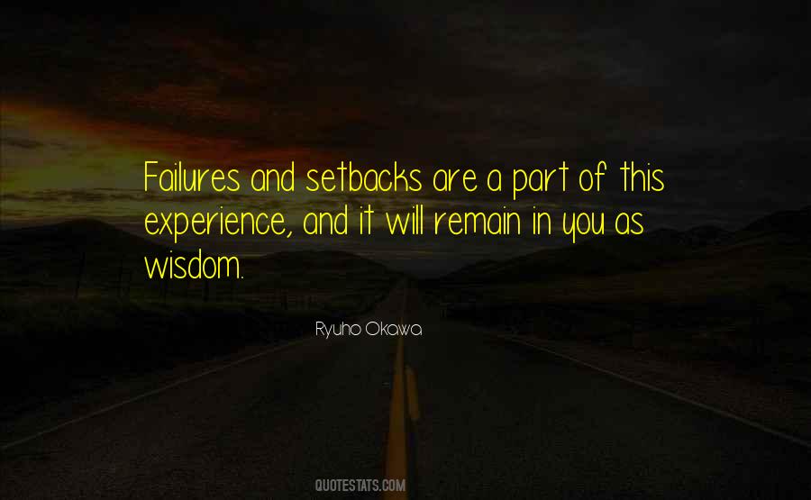 Quotes About Setbacks #494444