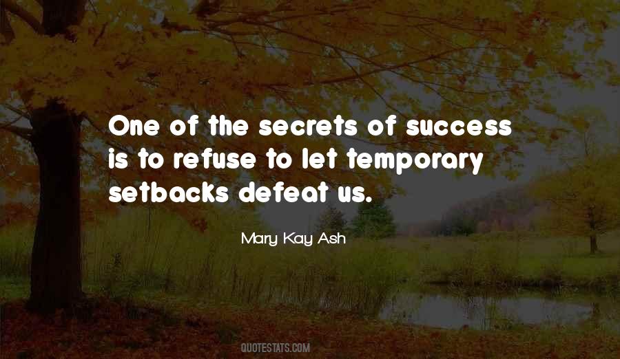 Quotes About Setbacks #528427