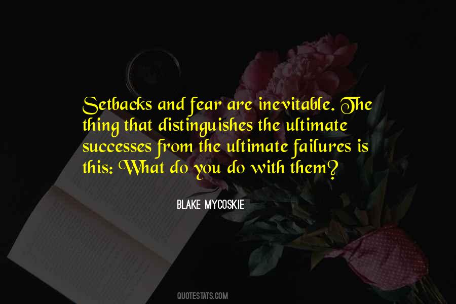 Quotes About Setbacks #654050