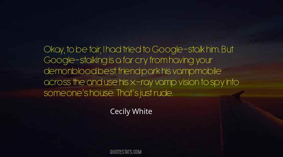 Vision In White Quotes #1606822