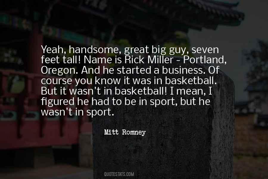 Quotes About Tall Guy #688429