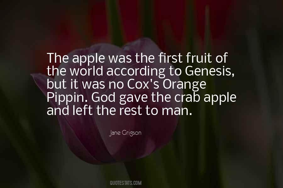 Quotes About Apples Fruit #470842