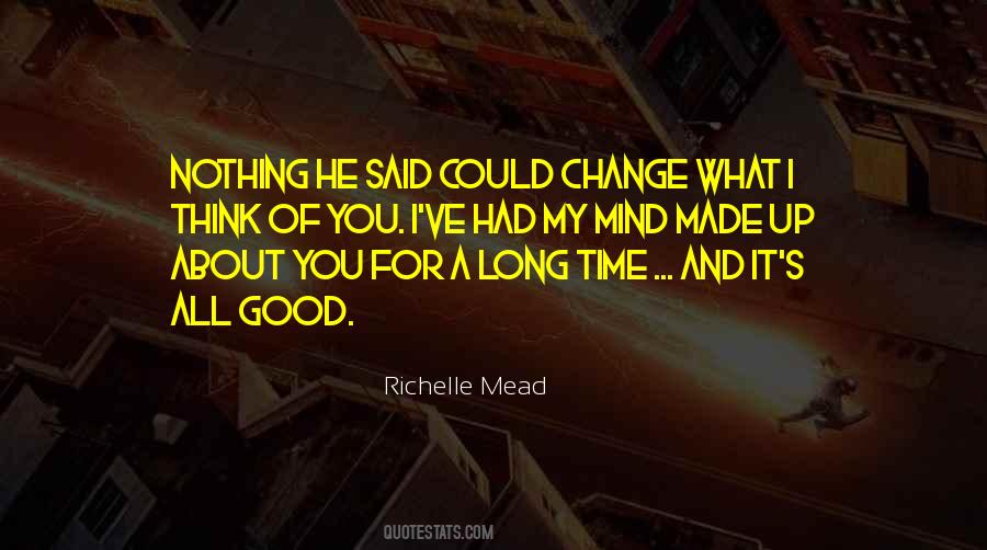 Quotes About Change For Good #123291