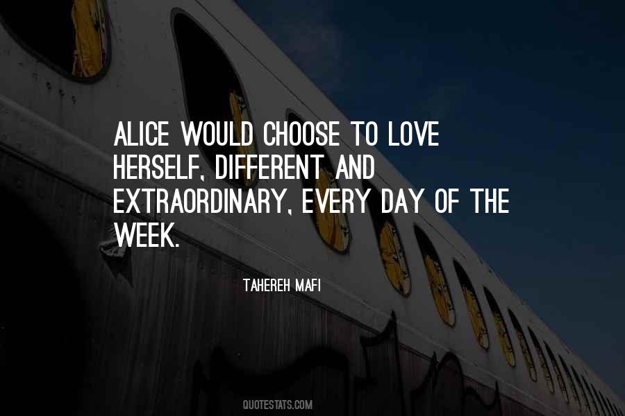 Day Of The Week Quotes #1417577