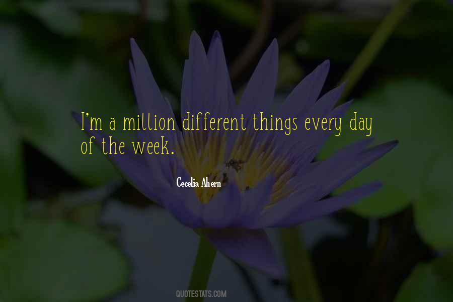 Day Of The Week Quotes #617012