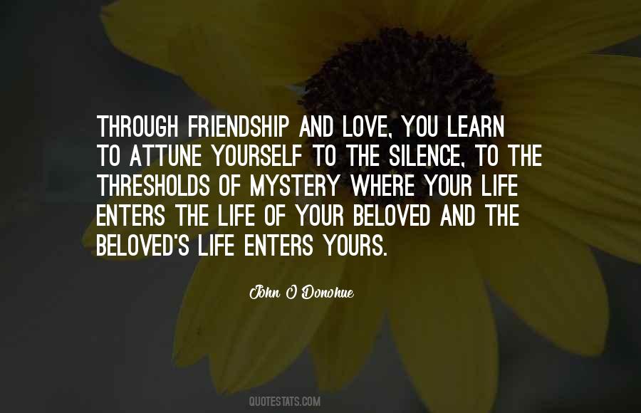 Quotes About Friendship And Love #1403650