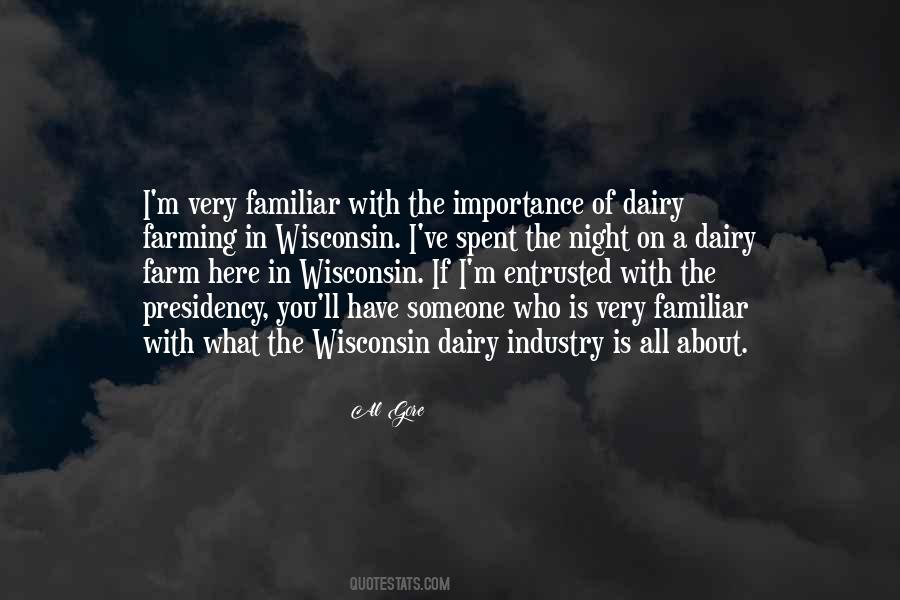 Quotes About The Dairy Industry #1639276