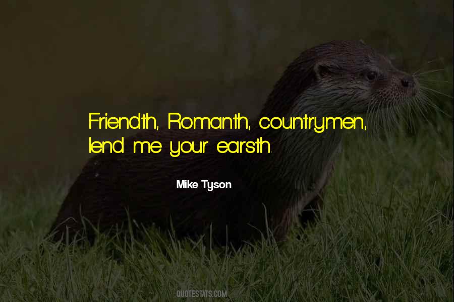 Countrymen Lend Quotes #1411701