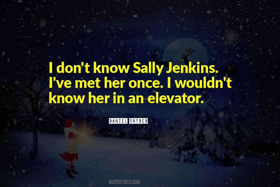 Quotes About Sally #1031130