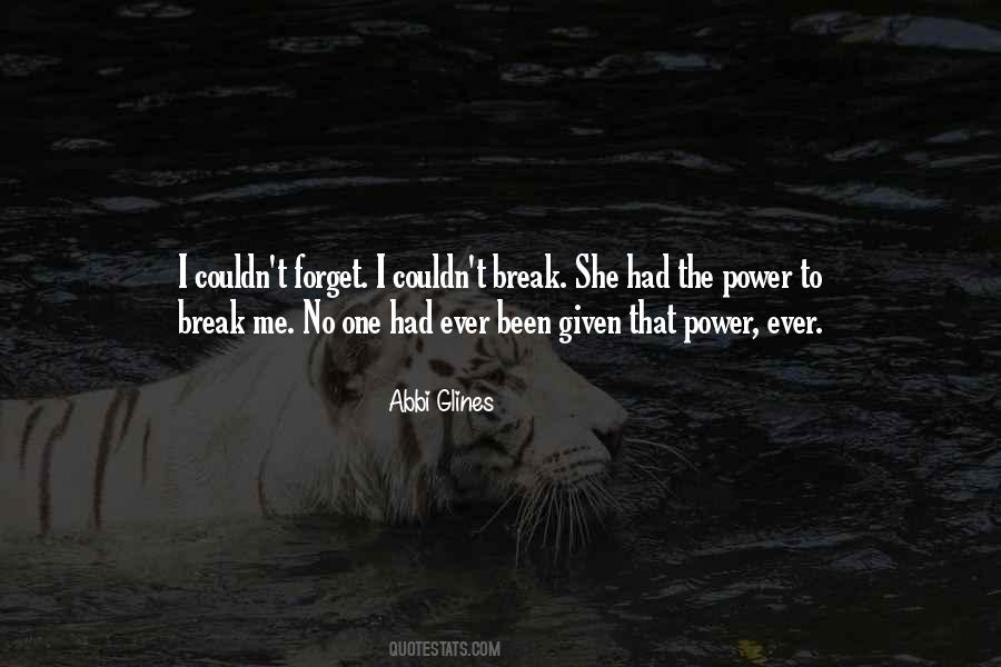 Break Me Quotes #105189