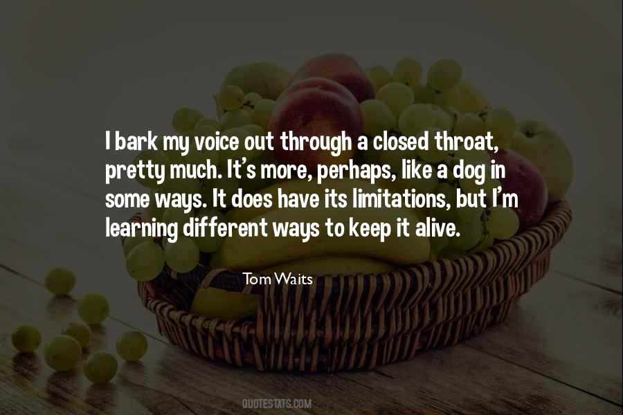 Quotes About Throat #1692135