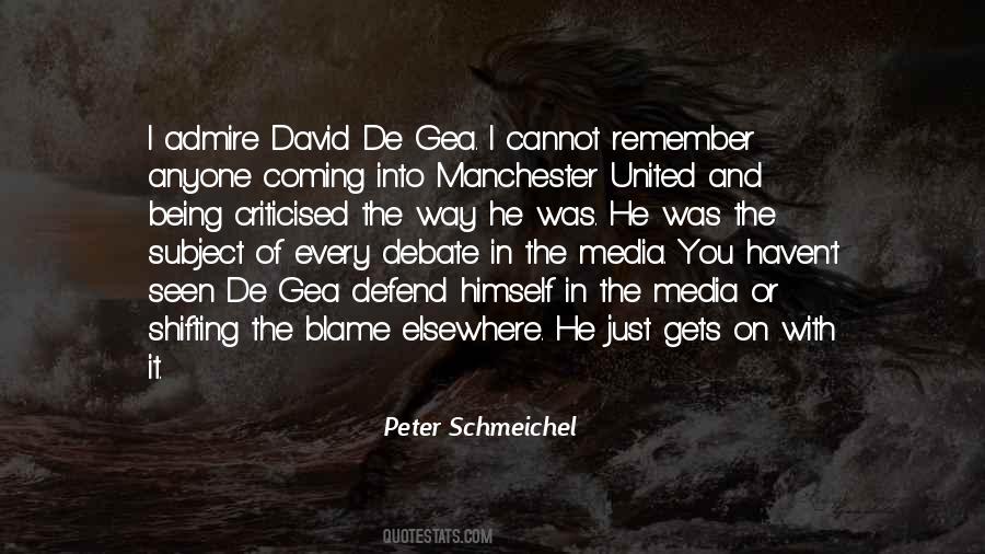 Quotes About David De Gea #306960