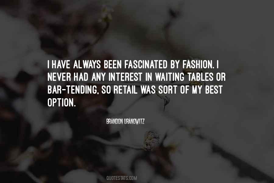 Quotes About Fashion Retail #574049