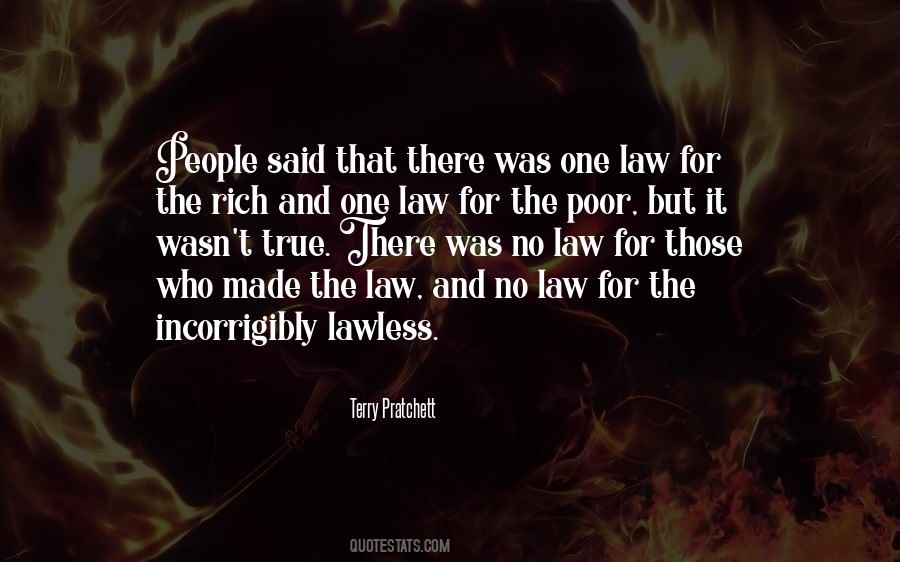 Quotes About The Poor Law #1488286