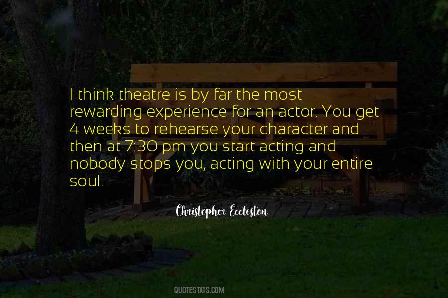 Character Theatre Quotes #1410706