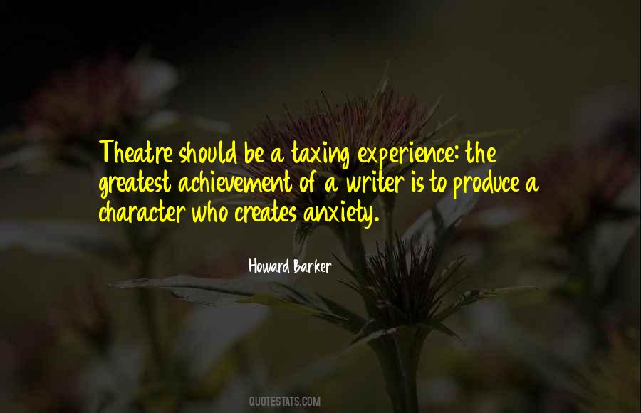 Character Theatre Quotes #1507356