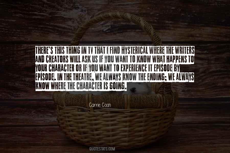 Character Theatre Quotes #1813825