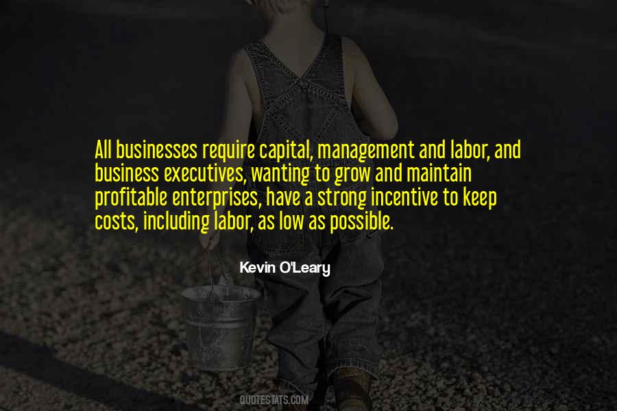 Quotes About Strong Management #1095427
