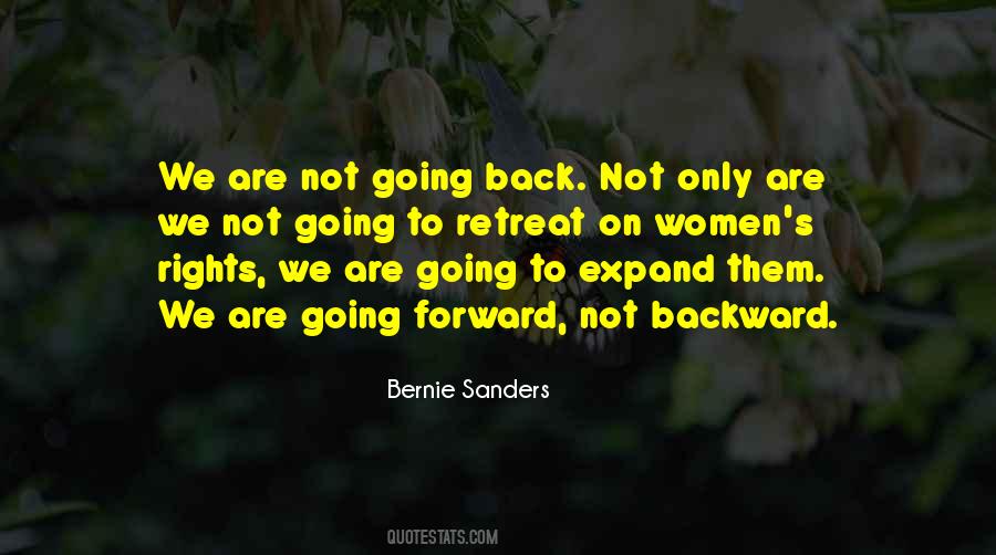 Back Not Quotes #249801