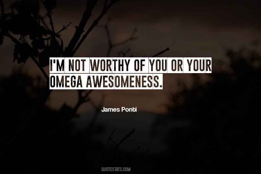 Quotes About Omega #1778298