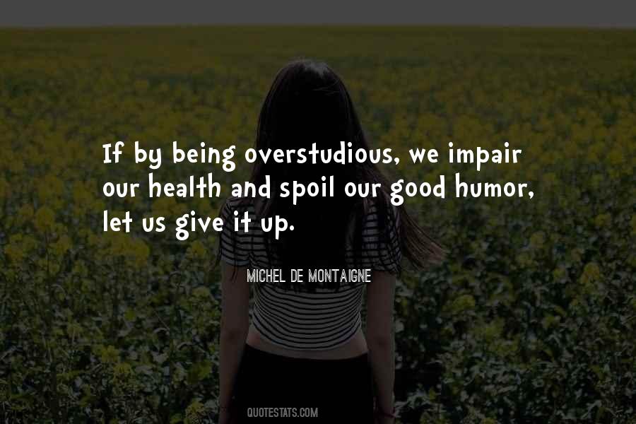 Quotes About Humor And Health #1757272