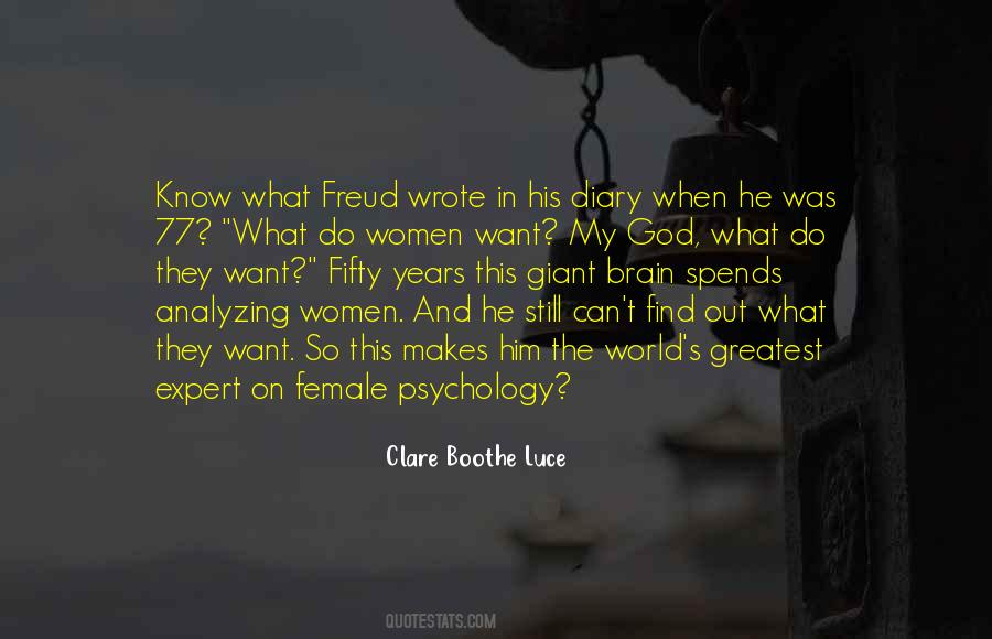 Female Psychology Quotes #1023295