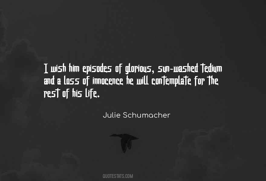 Quotes About Schumacher #551923