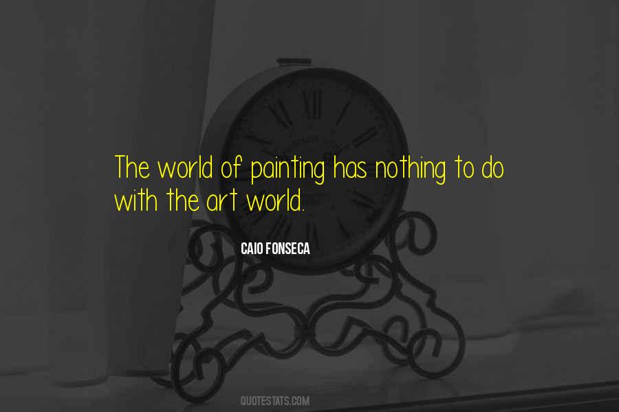 Quotes About Painting The World #900671