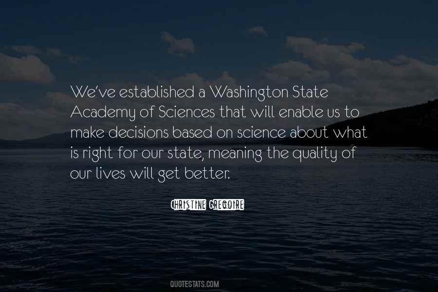 Quotes About Washington State #184883