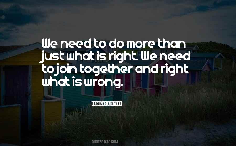 Quotes About What Is Right And Wrong #464014