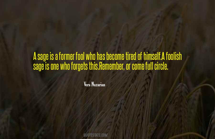 Fool Foolish Quotes #208048