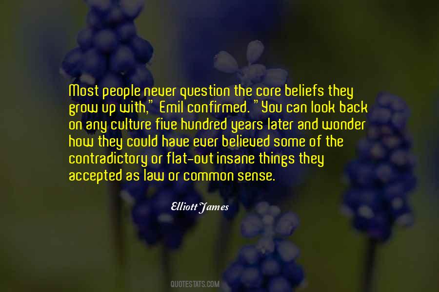 Quotes About Core Beliefs #364280