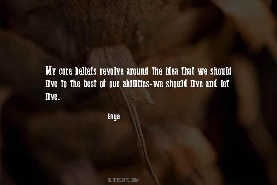 Quotes About Core Beliefs #495641