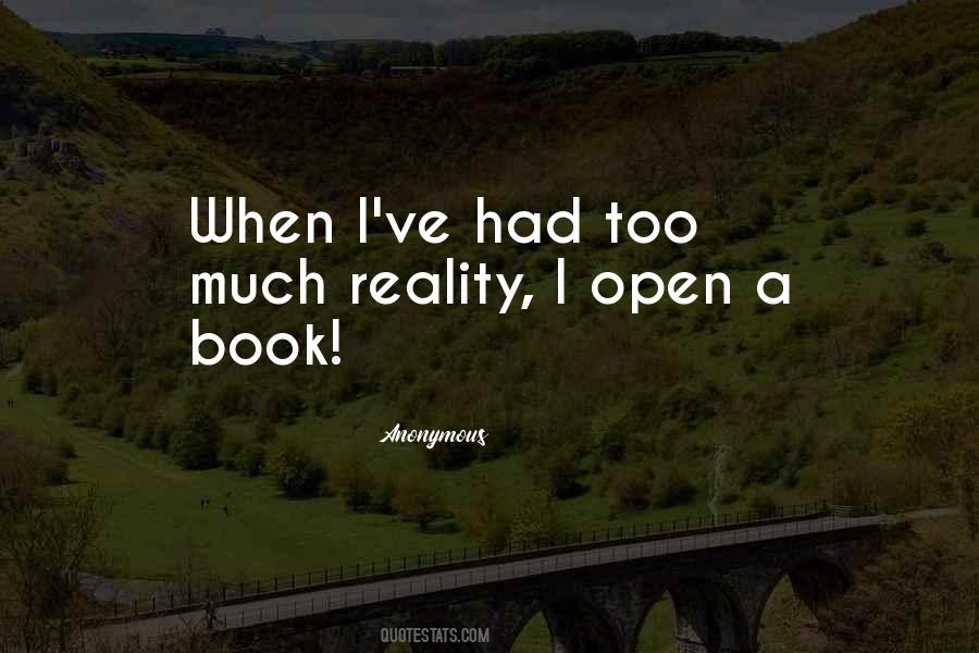 Reality I Quotes #1410517