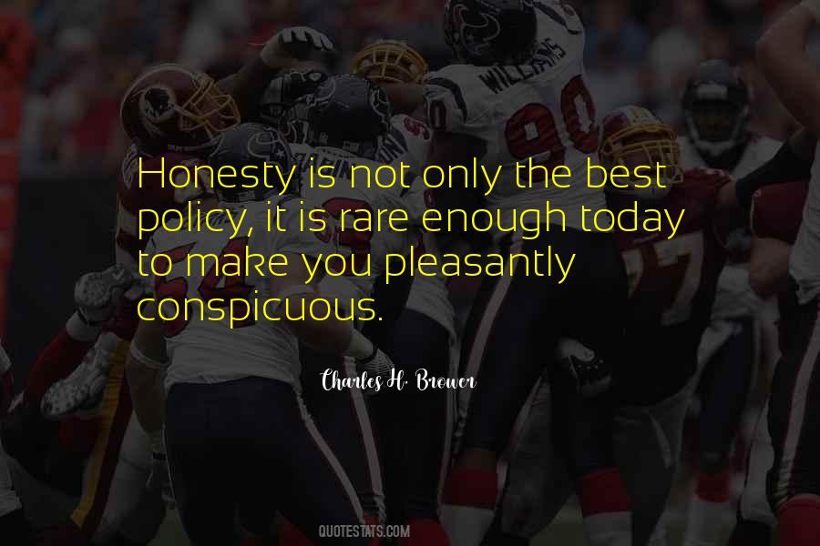 Quotes About Honesty Is The Best Policy #1537554