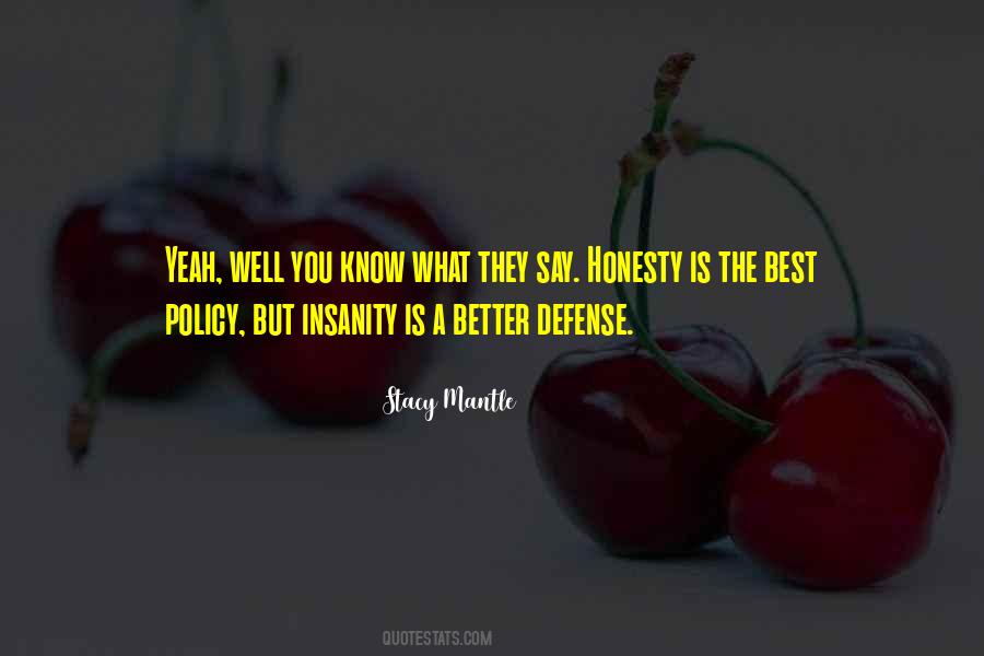 Quotes About Honesty Is The Best Policy #16260