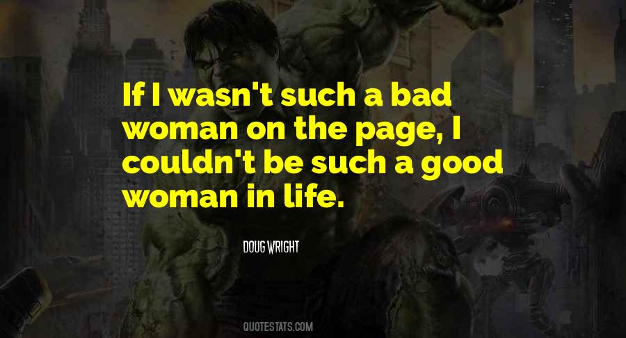 Good Woman Quotes #1640582