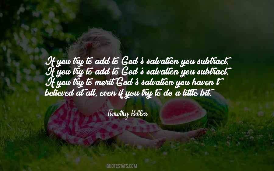 Quotes About God's Salvation #1145362