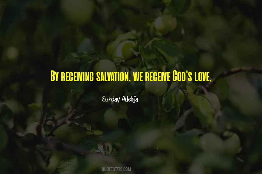 Quotes About God's Salvation #1246097