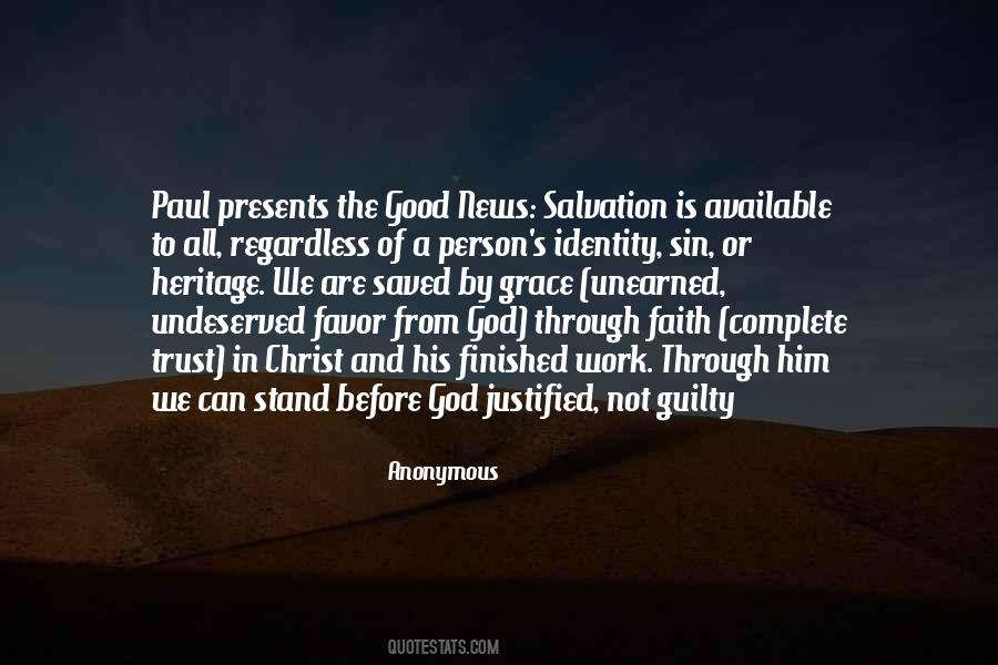 Quotes About God's Salvation #771346