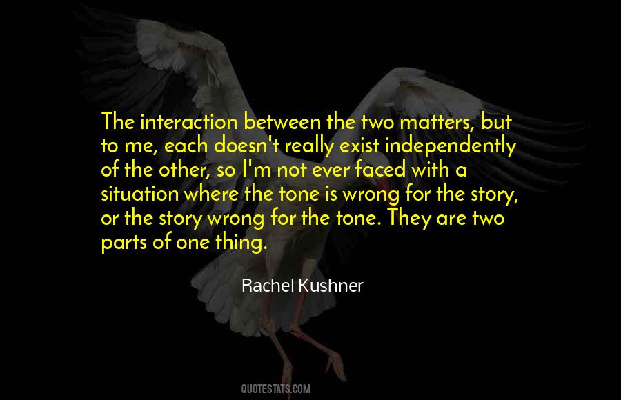 Story Matters Quotes #1121441