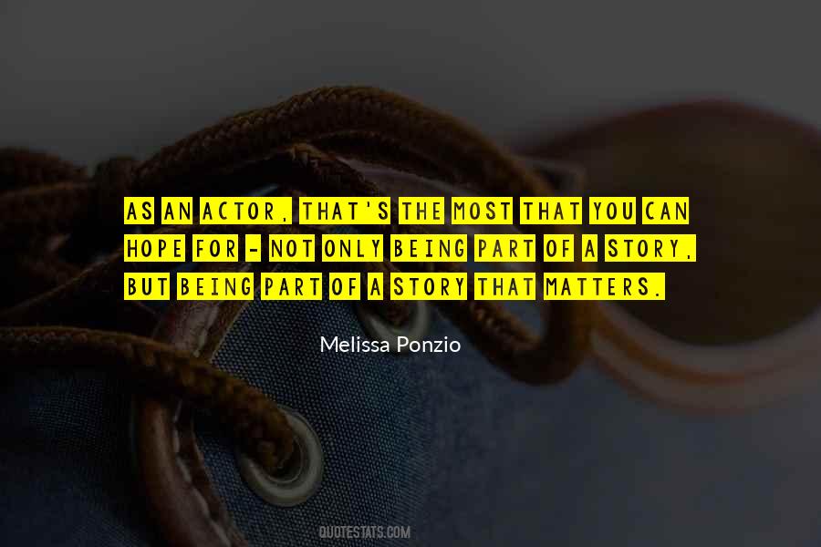 Story Matters Quotes #742155